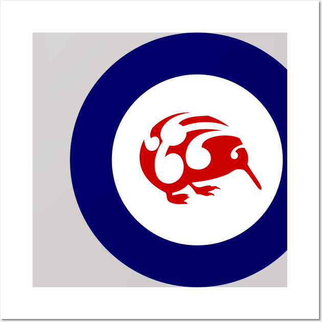 Kiwi Air Force Roundel Wall Art by mailboxdisco